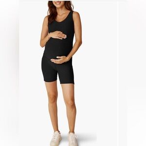 Beyond Yoga NEW Suze M Get moving mama maternity Romper